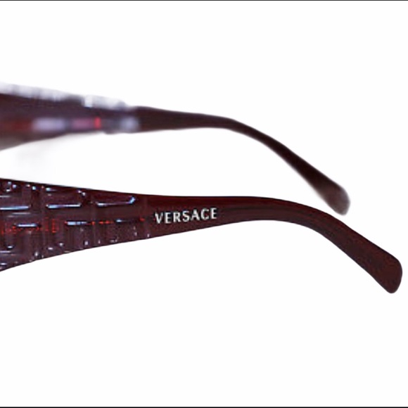 VERSACE red frame sunglasses - Picture 2 of 3